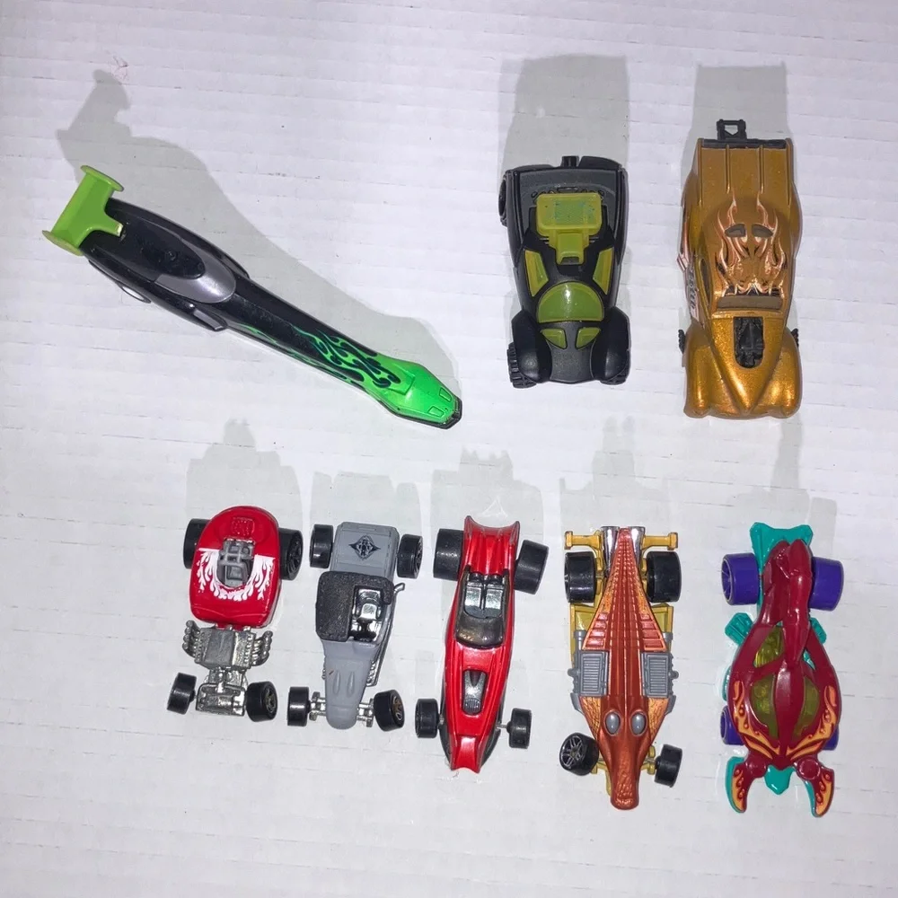 Hot Wheels Hot Rod Car‎ Toy Set Collection Croc & Scorpion Rod 8 Cars